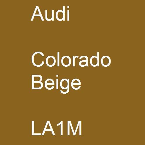 Audi, Colorado Beige, LA1M.